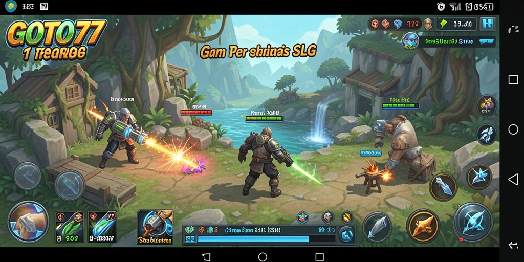 Tampilan gameplay menarik dari GOTO77 dengan aksi SLG.