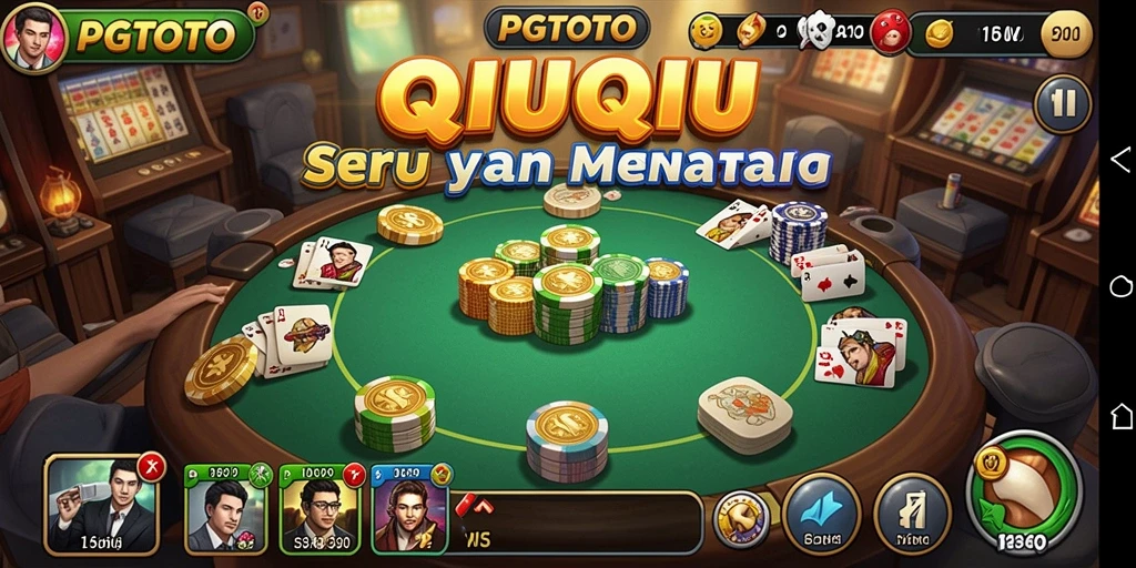 Tampilan gameplay seru dalam PGTOTO dengan sistem QiuQiu.