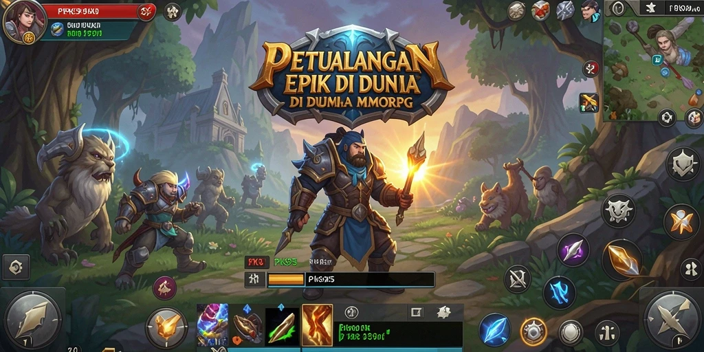 Tampilan gameplay PK95 yang seru dan menegangkan di dunia MMORPG.