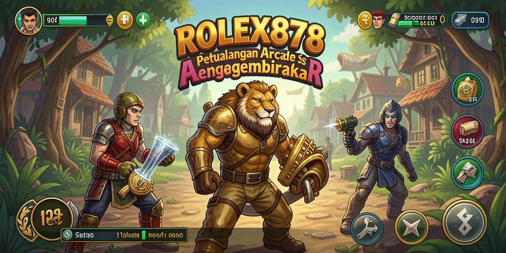 Screenshot dari gameplay seru ROLEX878 menampilkan aksi penuh warna.