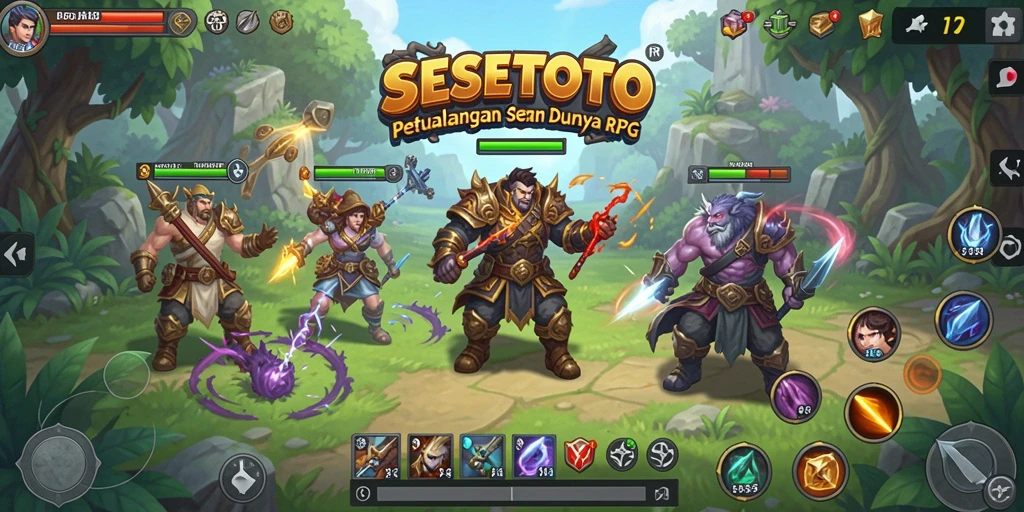 Tampilan gameplay SESETOTO yang mendebarkan dan imersif.