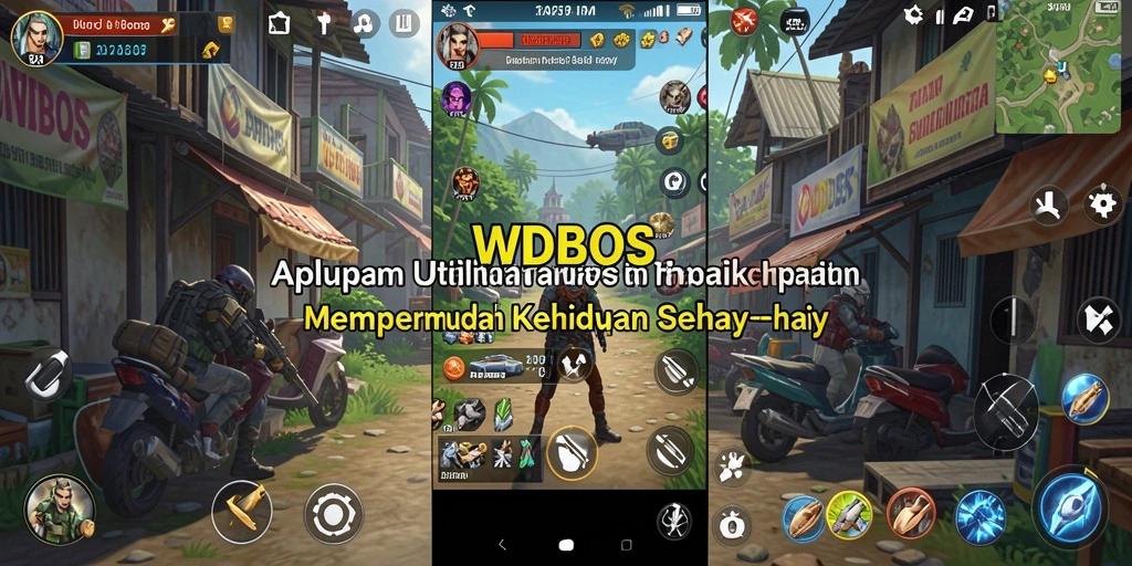 Tampilan antarmuka WDBOS yang memudahkan pengguna dalam navigasi.