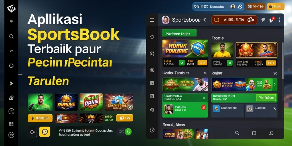 Tampilan antarmuka WIN199 yang menarik dan informatif.