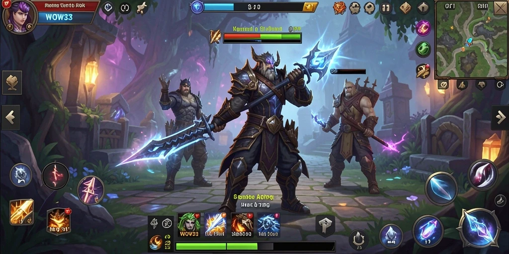 Gameplay seru dan mendebarkan di dalam WOW33.